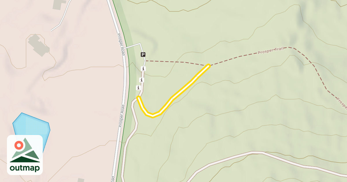 Map of Prosper Trail