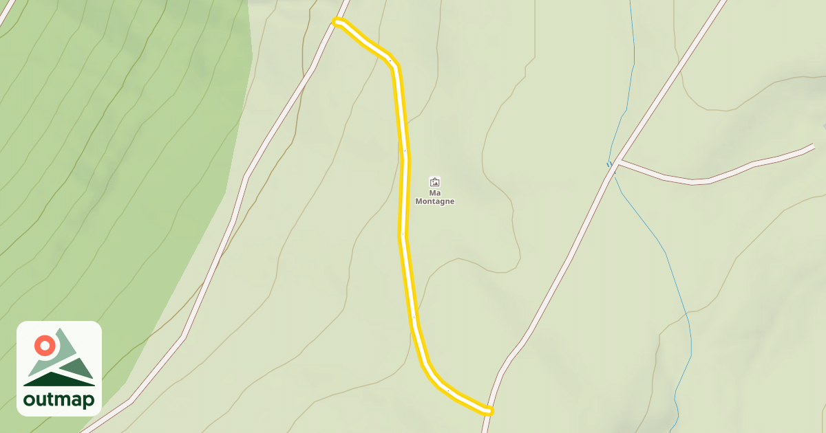 Map of Ski de Fond Pailherols