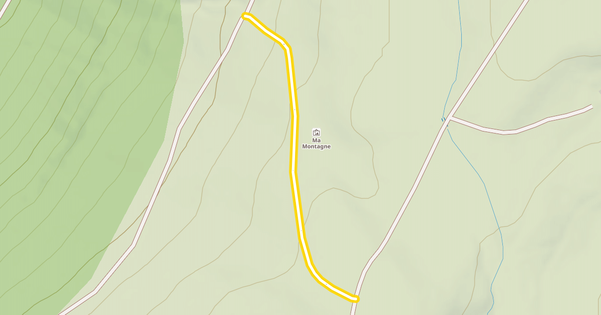 Map preview of Ski de Fond Pailherols