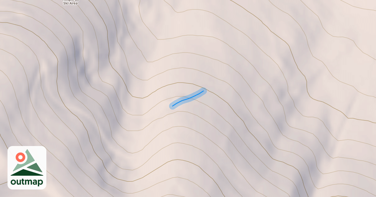 Map of West Lone Pine