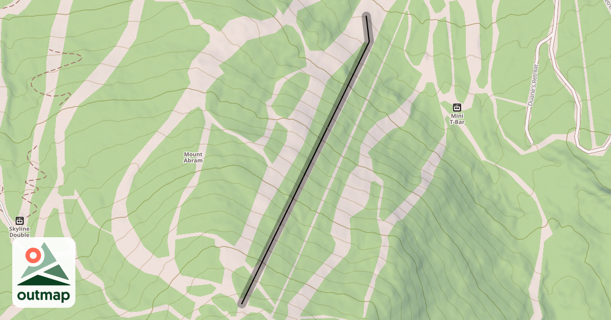 Map of Lower Fractured Fairy Tails