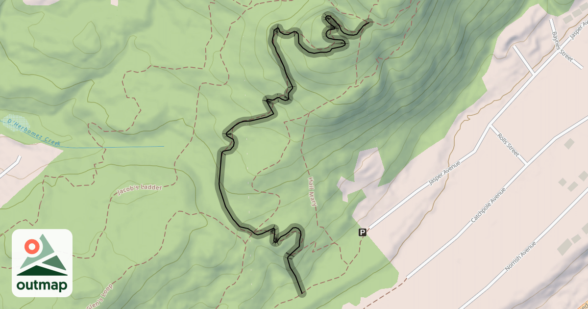 Map of Corrie's Corners