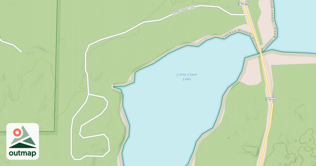 Map of FR 1267