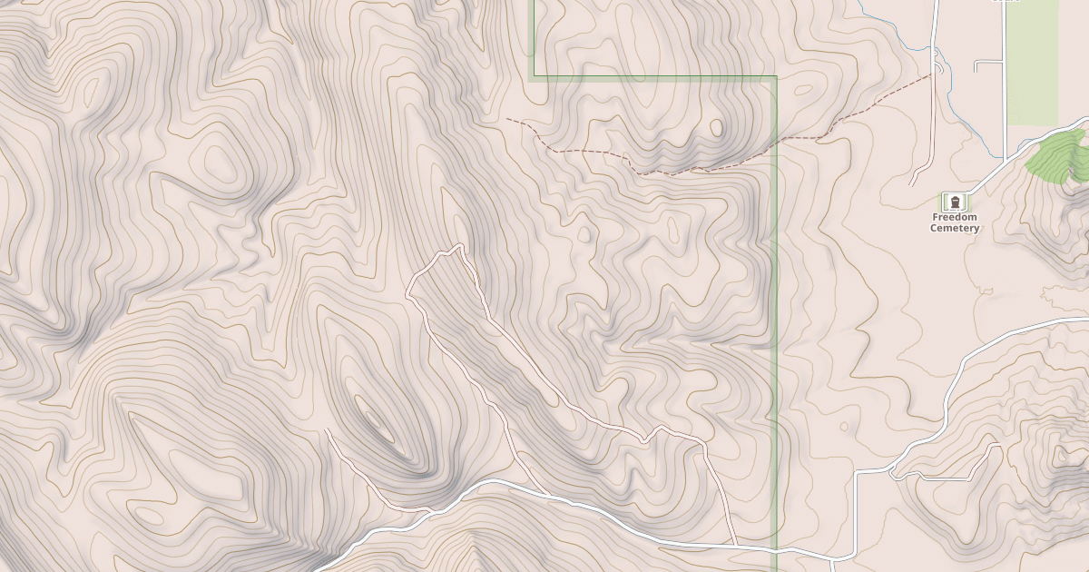 Map preview of Old Man Ridge