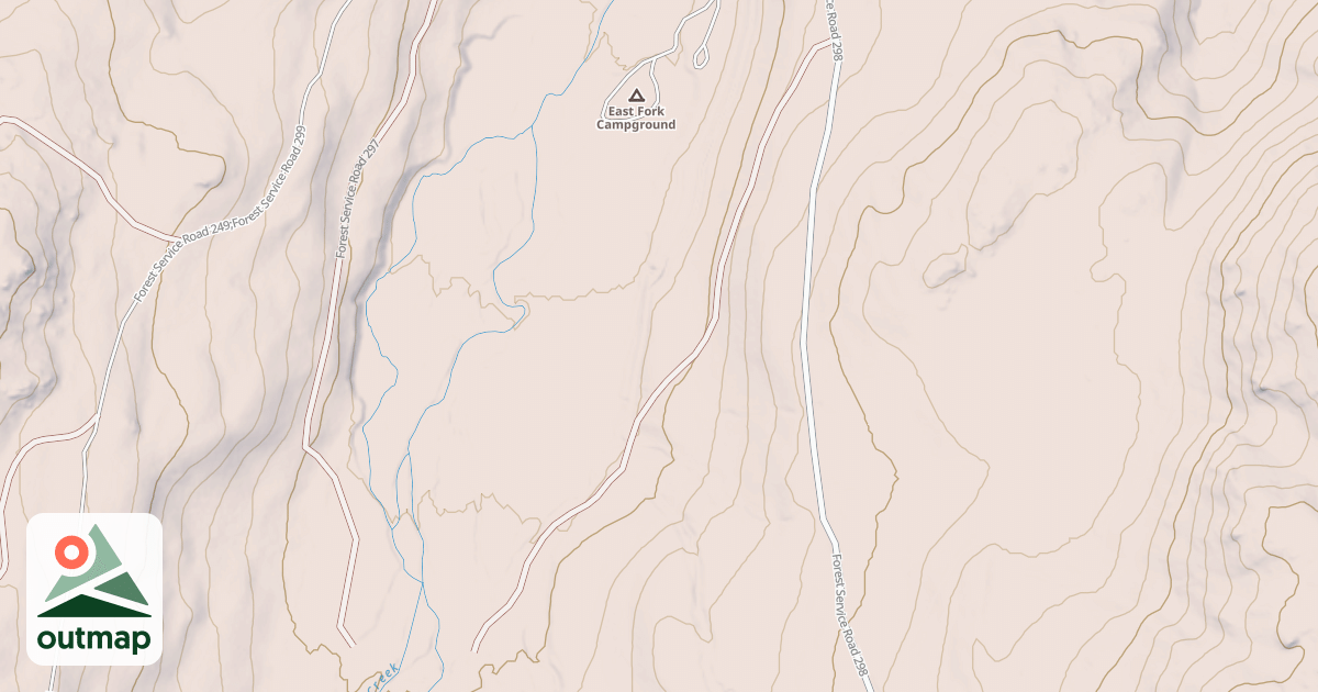 Map of BIG GOOSE & BEAVER DITCH