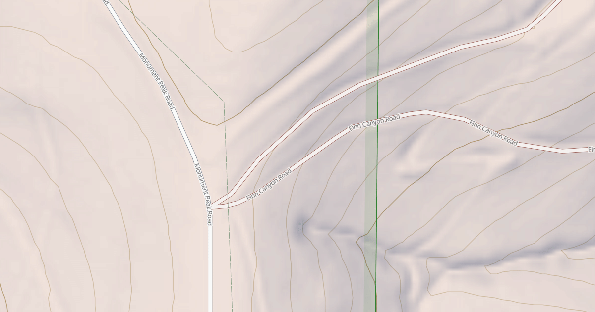 Map preview of FINN CANYON