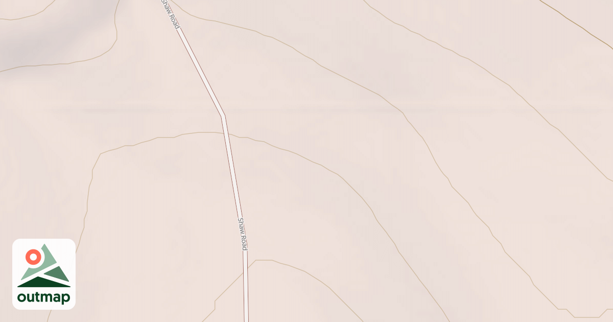 Map of SHAW ROAD SPUR 134
