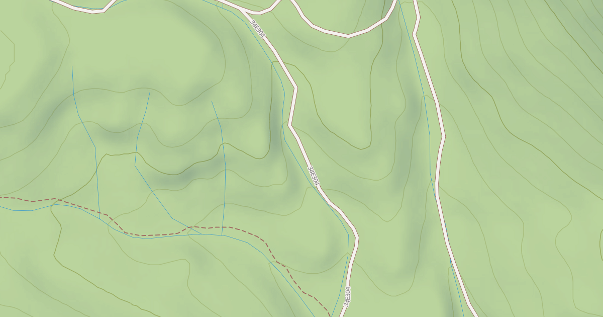 Map preview of Black Canyon To Redding Canyon