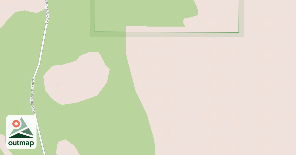 Map of USFS National Forest System Roads {BB8B655C-72BE-43E0-A98D-D67F3B479836}