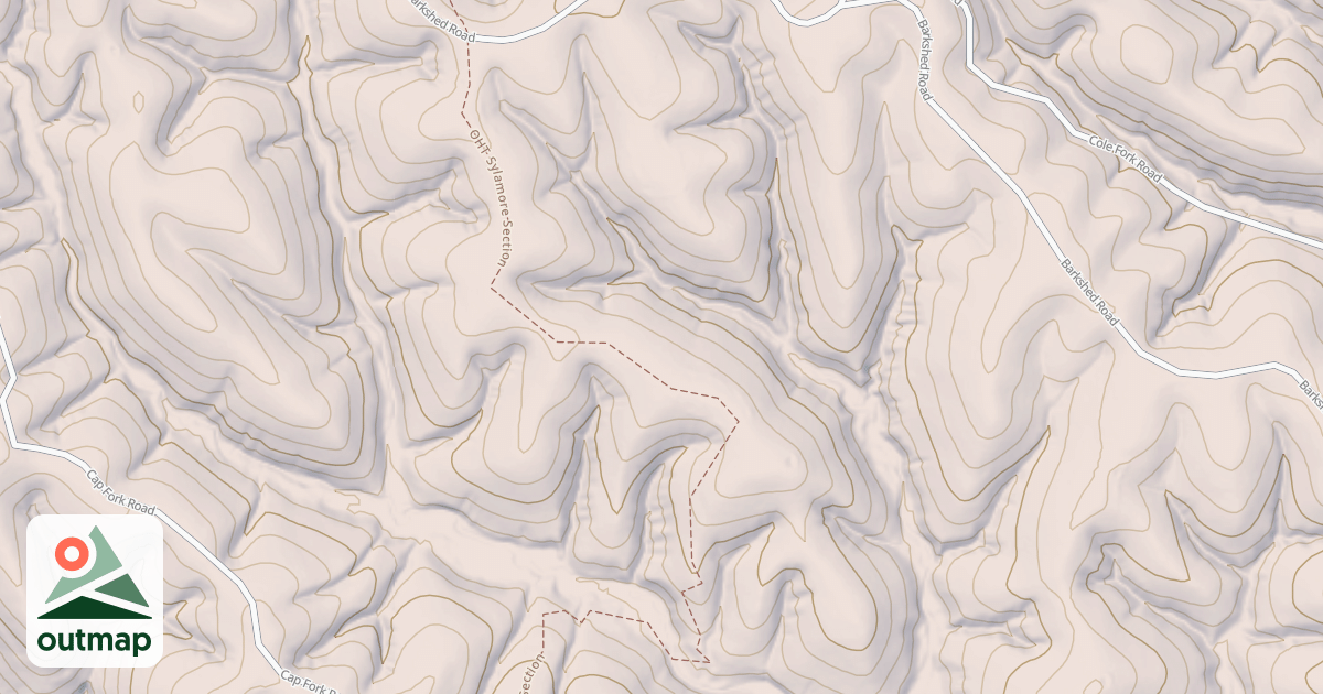 Map of USFS Motor Vehicle Use Map Roads {A729A491-E183-4BA2-9937-E363DF4B885D}