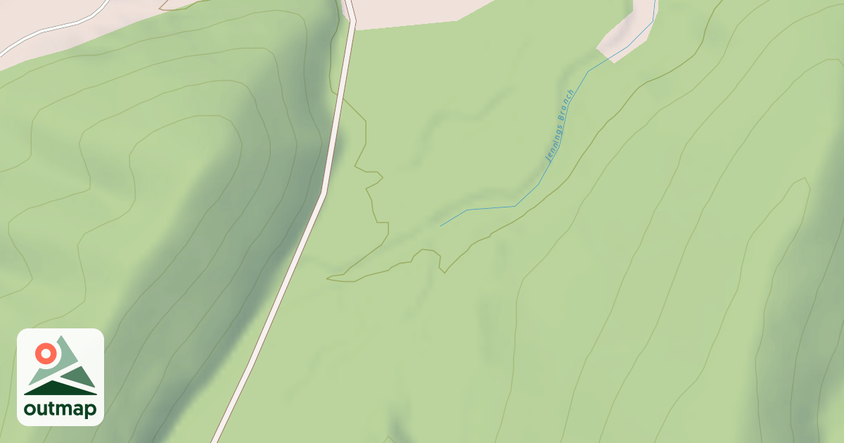 Map of COAL PIT RUN