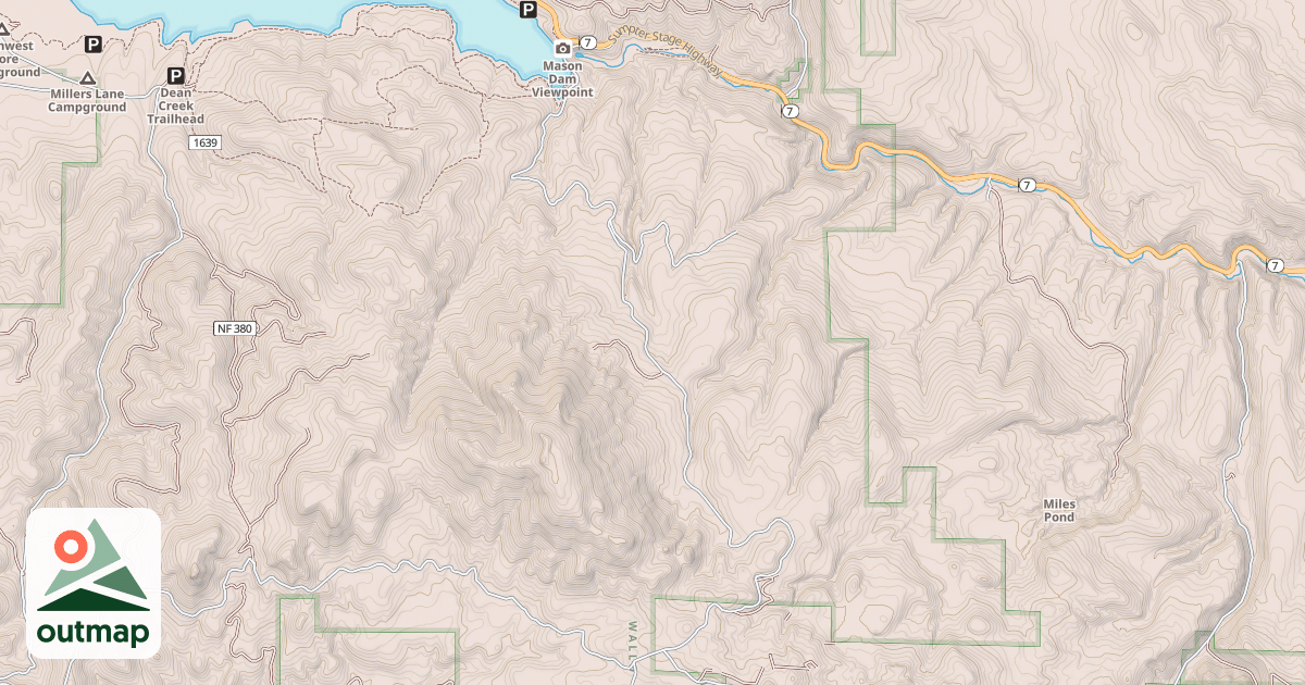 Map of Black Mtn. Snowmobile