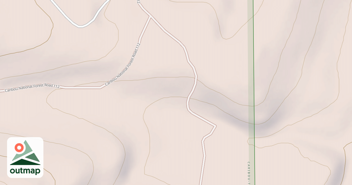 Map of Crow Creek