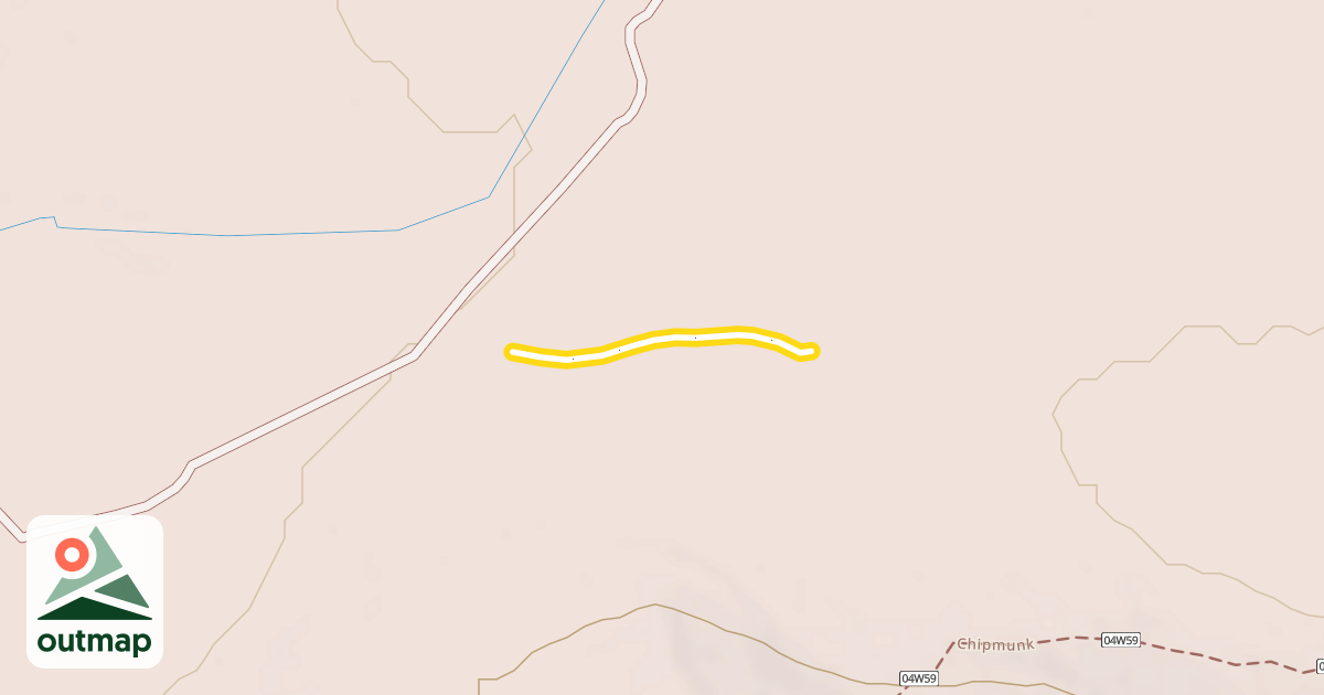 Map of Sugar Pine