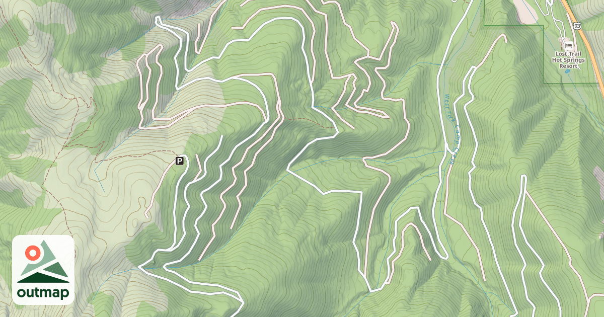 Map of (FDR) INDIAN TREES