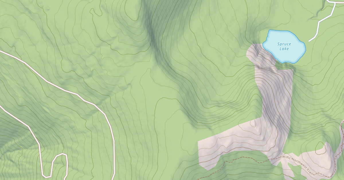 Map preview of Ruby Ridge A