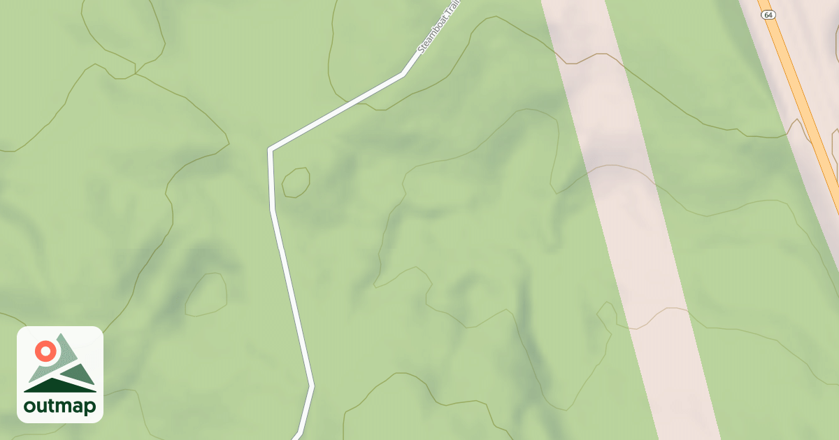 Map of Martineau Recreational Trails