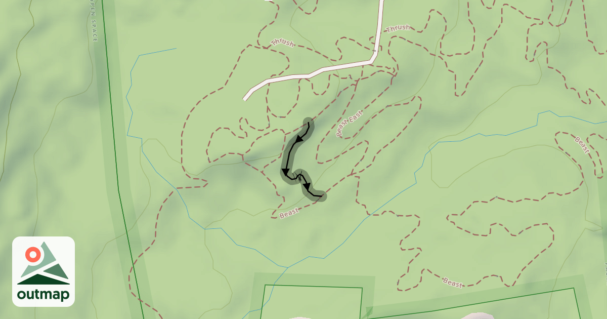 Map of French Fry Rock