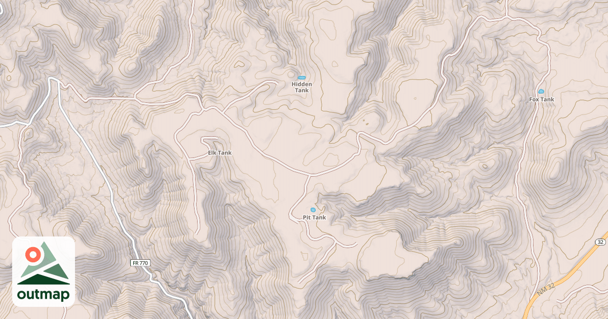 Map of 4007 O