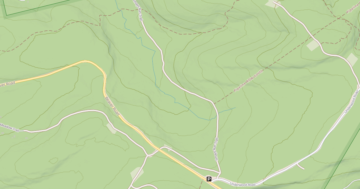 Map preview of Moshannon State Forest - Black Moshannon Snowmobile Trails