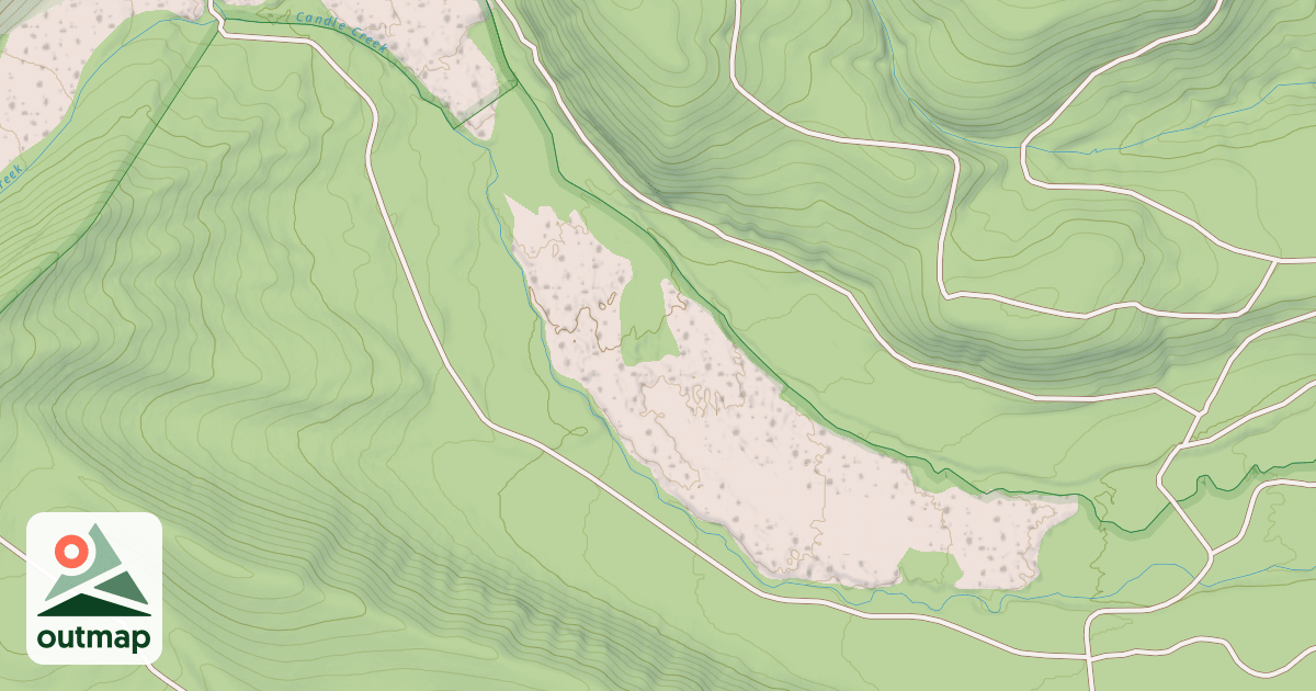 Map of JEFFERSON CREEK TRAILHEAD