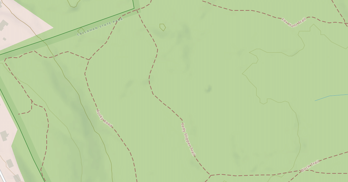 Map preview of Lady Slipper Trail