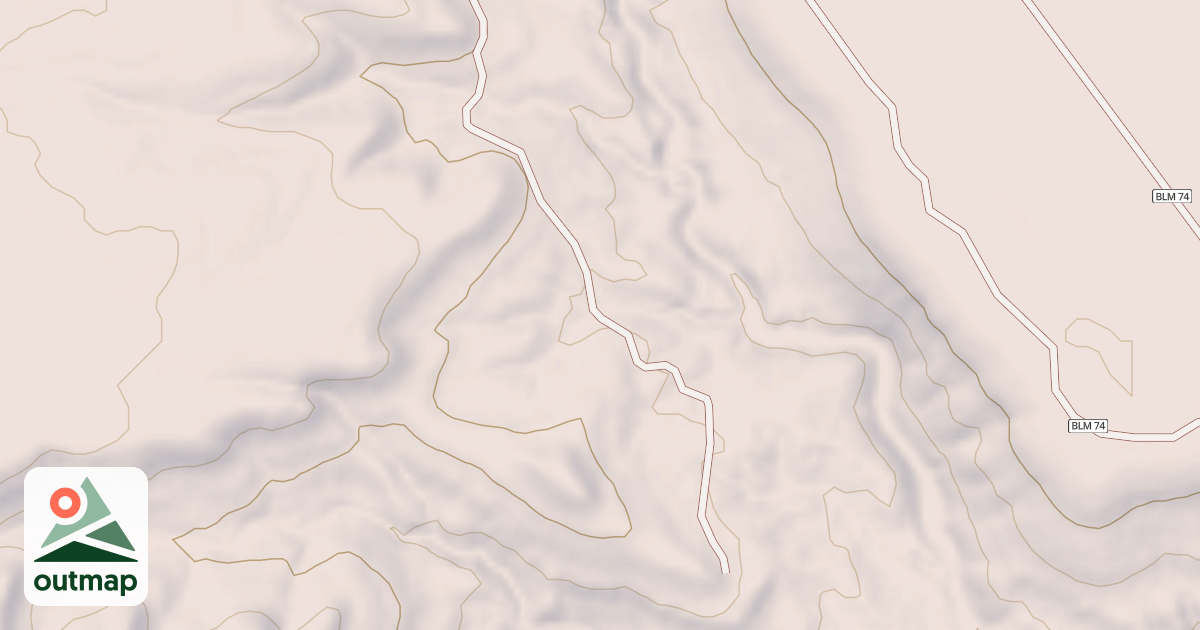 Map of BLM National GTLF Public Motorized Roads 40bdbafb-d3ed-470e-98fd-574c22a86a0a