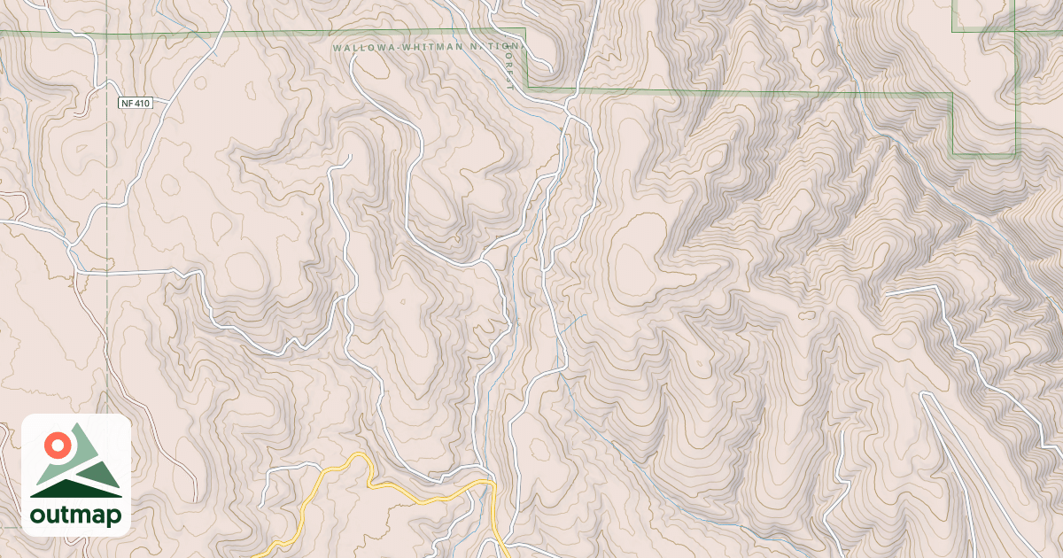 Map of USFS National Forest System Roads {17984CAA-64A6-462F-92B1-D55B72621547}