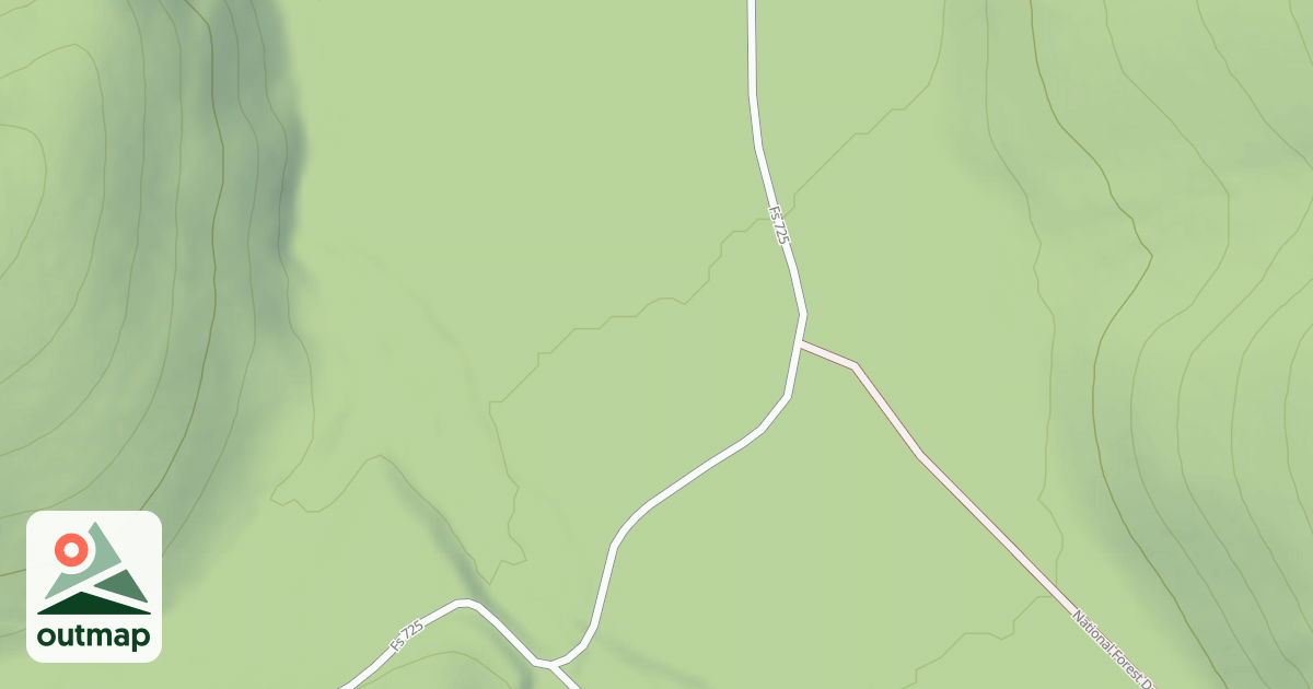 Map of (FDR) MEADOW CREEK