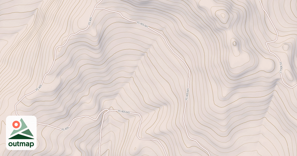 Map of MERREL SPRINGS