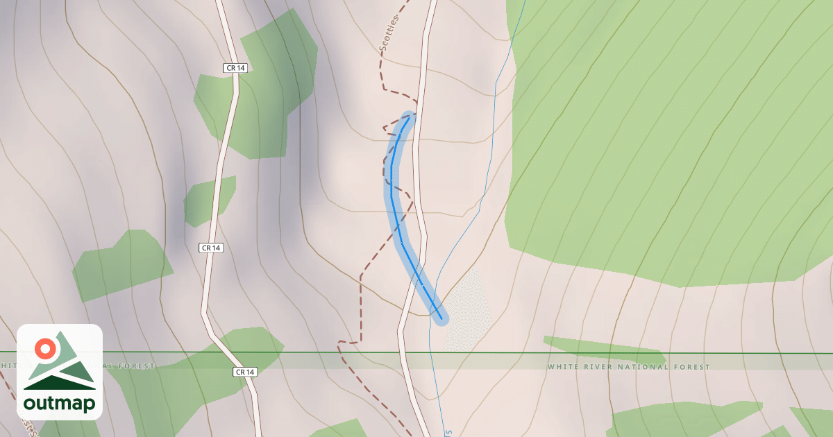 Map of Tortilla Flats