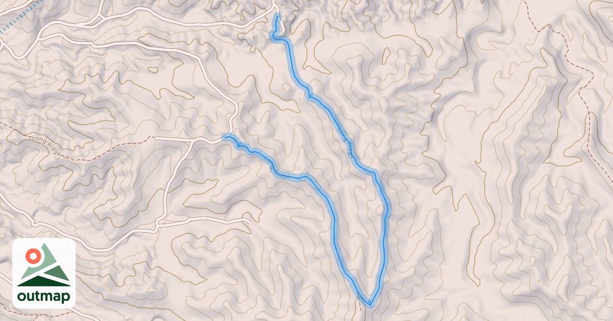Map of Long Ridge