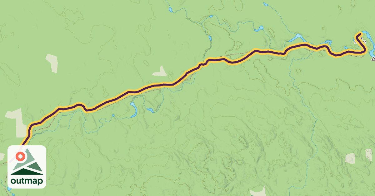 Map of West River Trail
