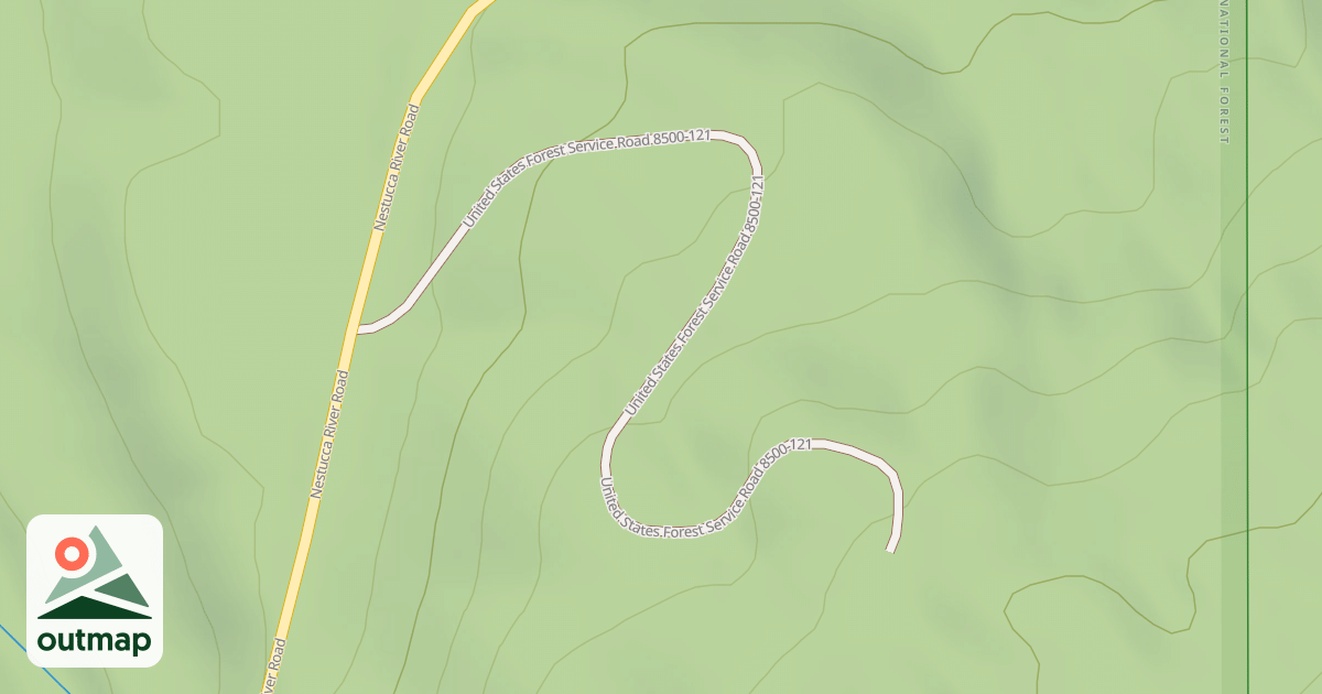 Map of USFS Motor Vehicle Use Map Roads {151968F6-A73B-474C-8FF6-F6B91F252E14}