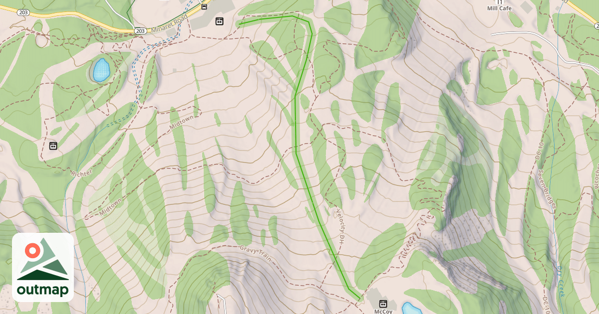 Map of Saint Moritz