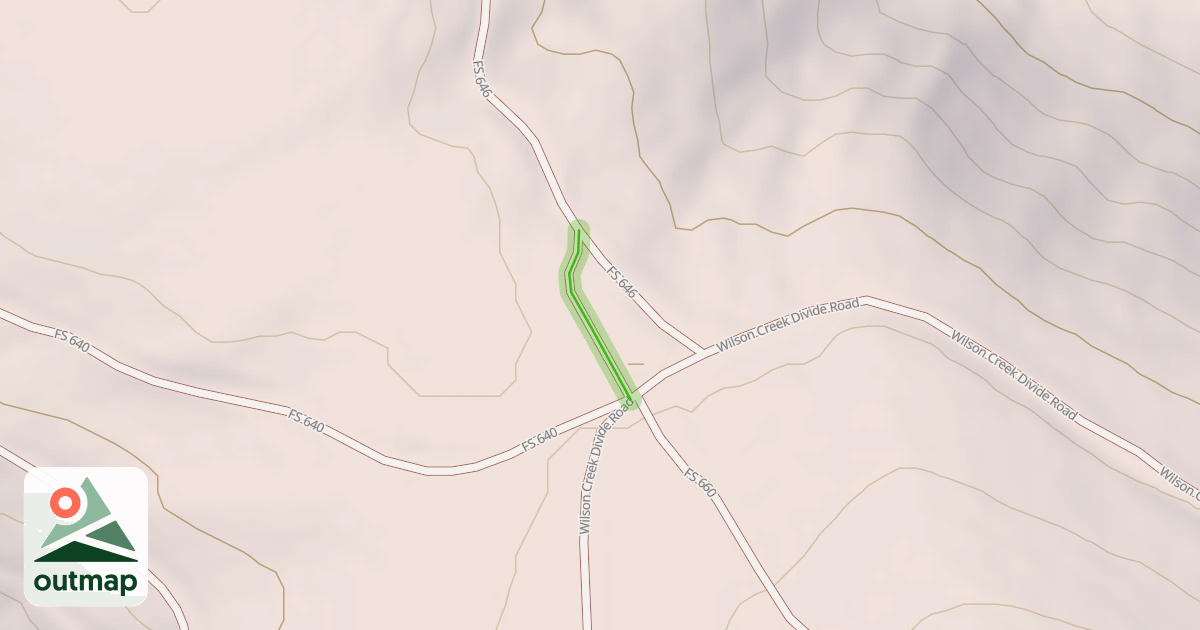 Map of FS 646