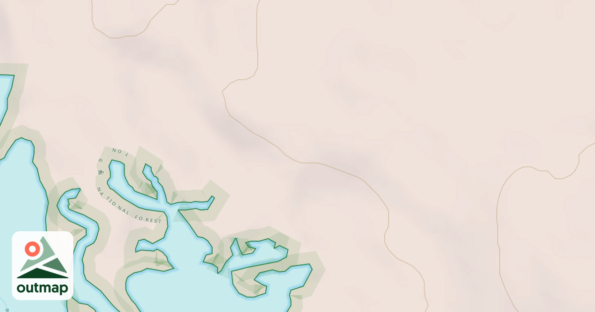 Map of Noxon Creek