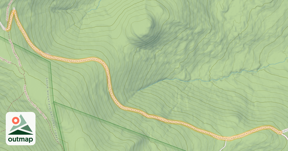 Map of Killington-Pico Interconnect