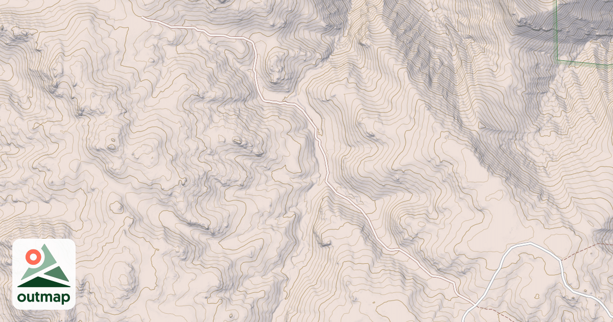 Map of RAPID CREEK DIVIDE