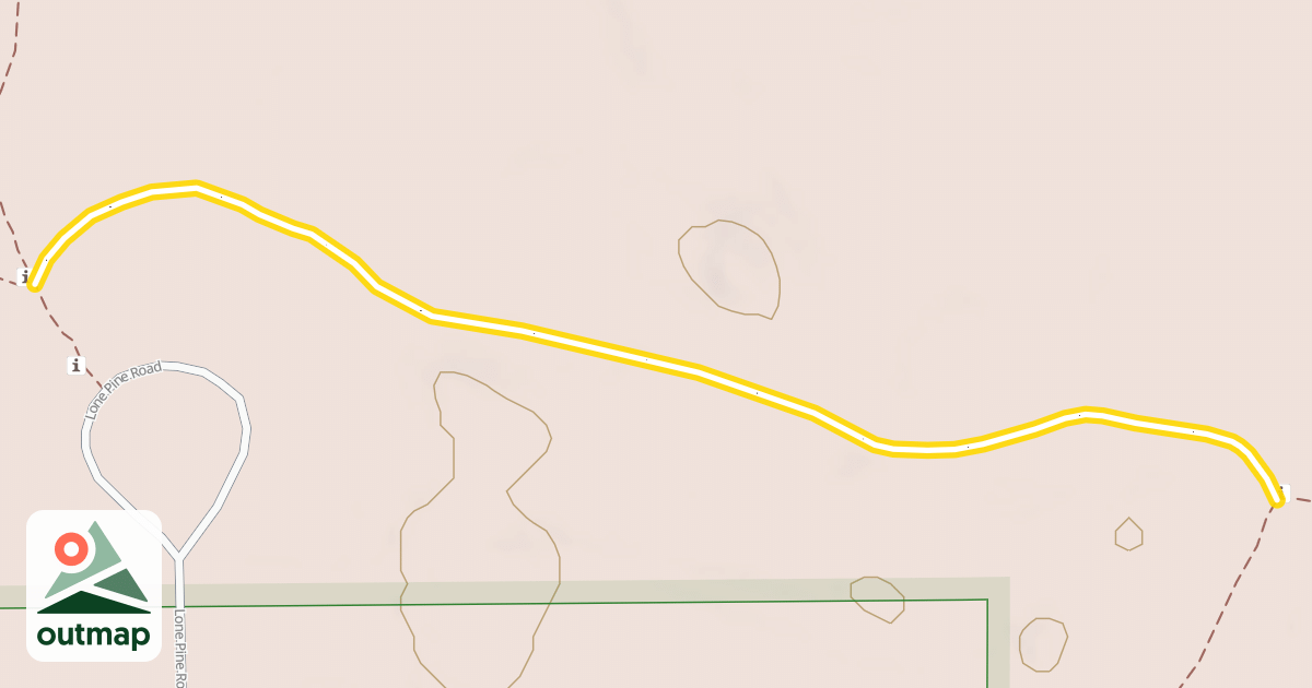Map of Relic Pine Loop