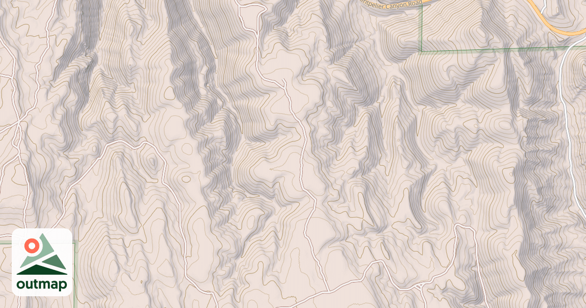 Map of ELBOW RIDGE