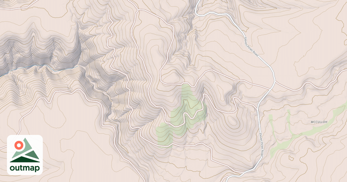 Map of BIG GRIZZLY CAN NO SPUR