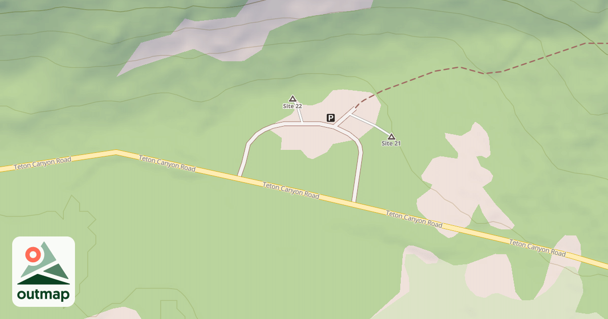 Map of HORSE TRANSFER STATION