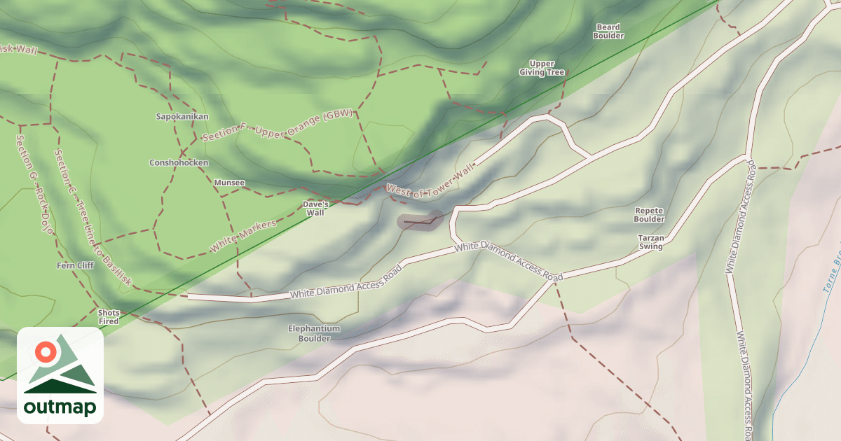 Map of Musty Mountain