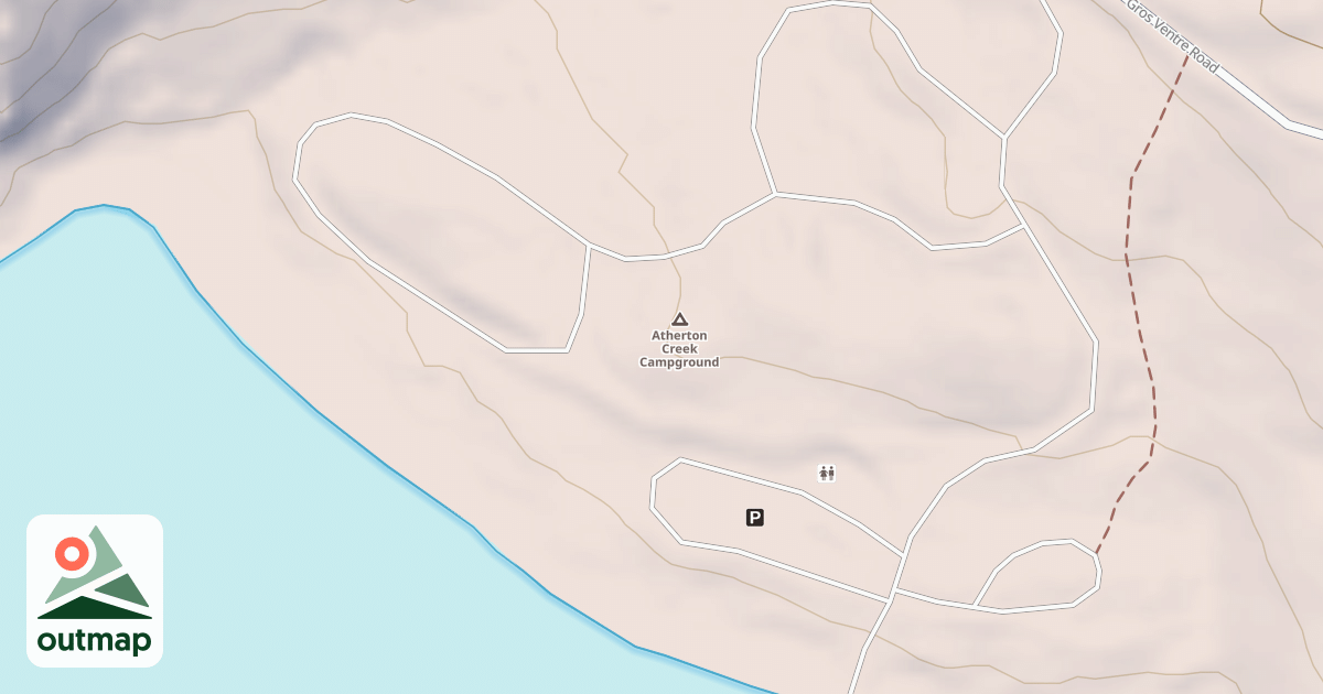 Map of ATHERTON CAMP GROUND