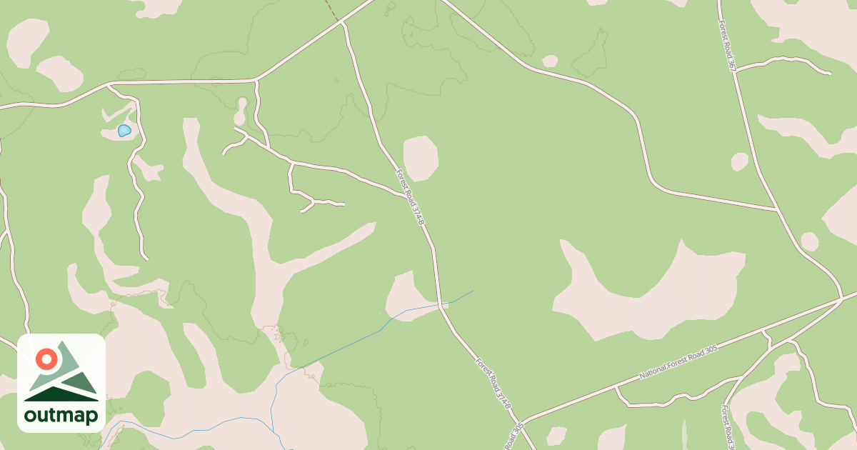 Map of USFS Motor Vehicle Use Map Roads {14E6EFF8-3239-4BE5-B240-2E8C0F0373F9}