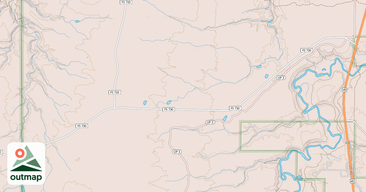Map of FDR730