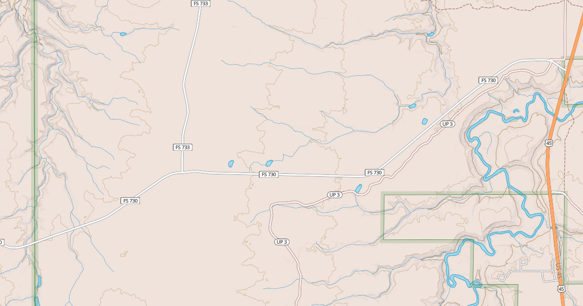 Map preview of FDR730