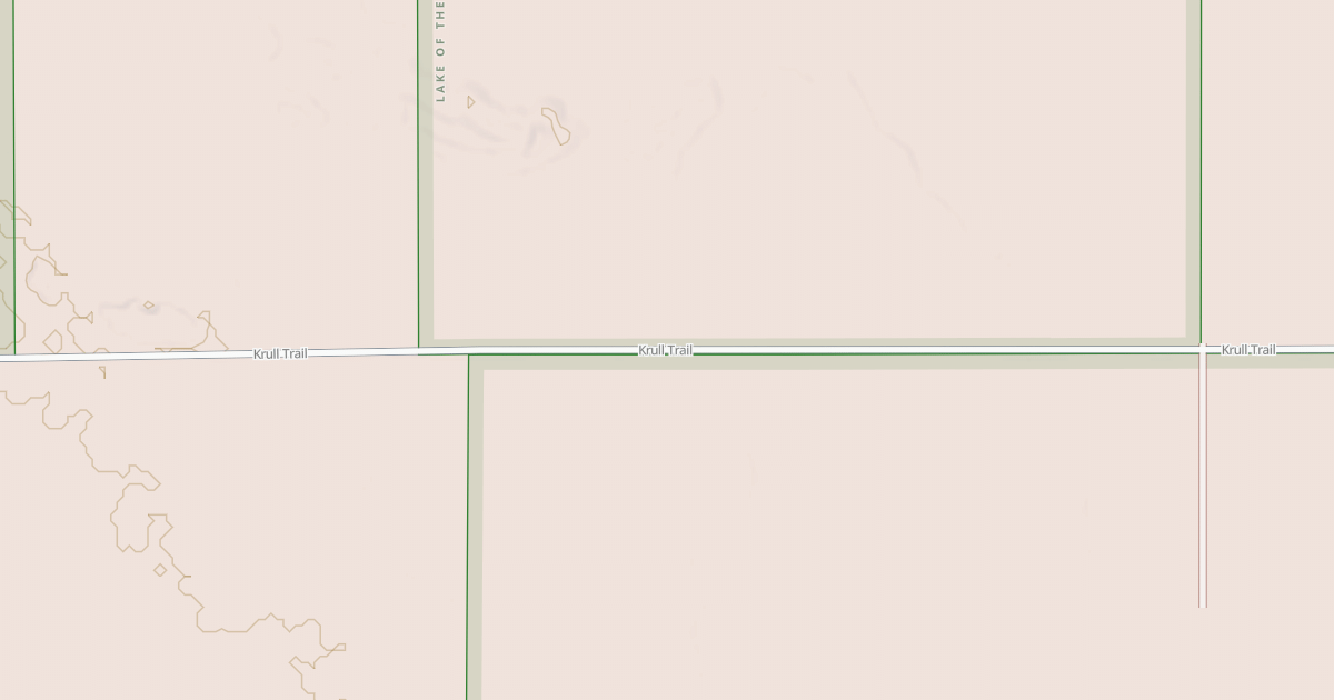 Map preview of Warroad/Roseau Trails