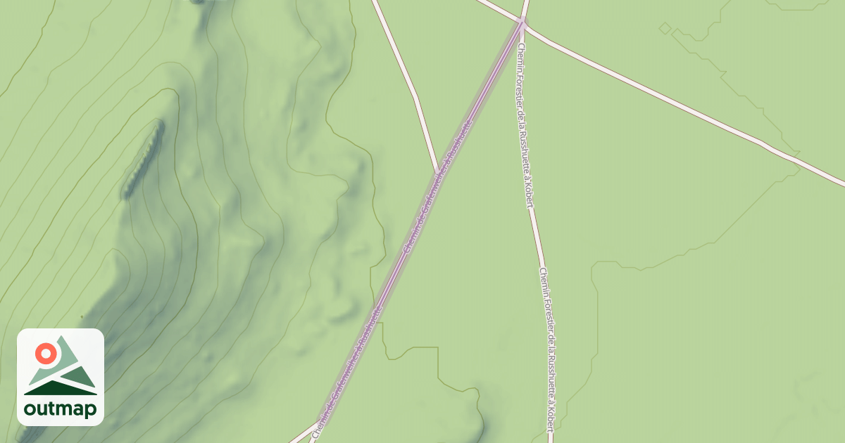 Map of Chemin de Grafenweiher à Russhuette